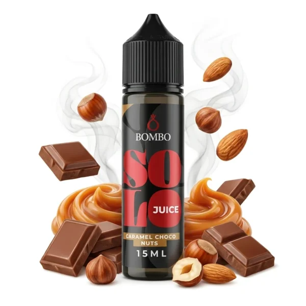 Bombo Solo Caramel Choco Nuts Flavor Shot 15ml/60ml