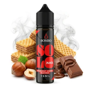 Bombo Solo Juice Hazelnut Choco Waffer Flavor Shot 15mL/60mL