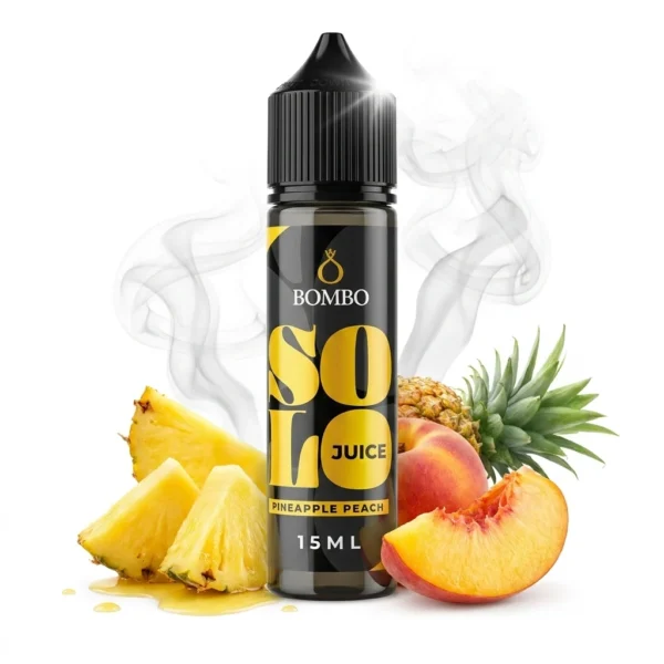 Bombo Solo Pineapple Peach Flavor Shot 15ml/60ml