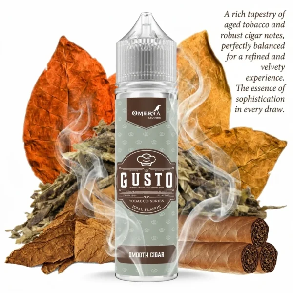 Omerta Gusto Smooth Cigar Flavor Shot 10mL/60mL