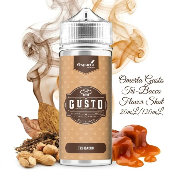 Omerta Gusto Tri-Bacco Flavor Shot 20mL/120mL