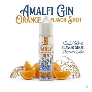 Amalfi Gin Orange Flavor Shot 15mL/60mL