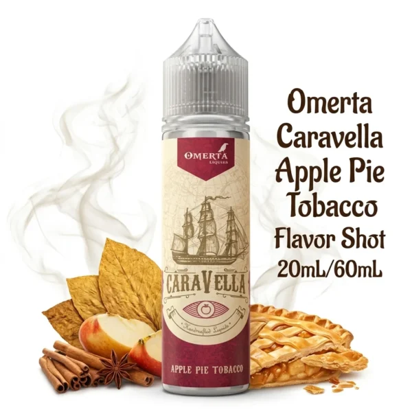Omerta Caravella Apple Pie Tobacco Flavor Shot 20mL/60mL