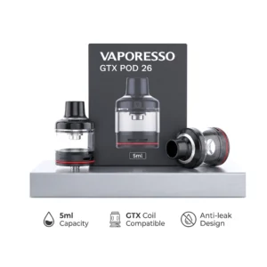 Vaporesso Gtx 26 Replacement Pod 5mL (1Τμχ)