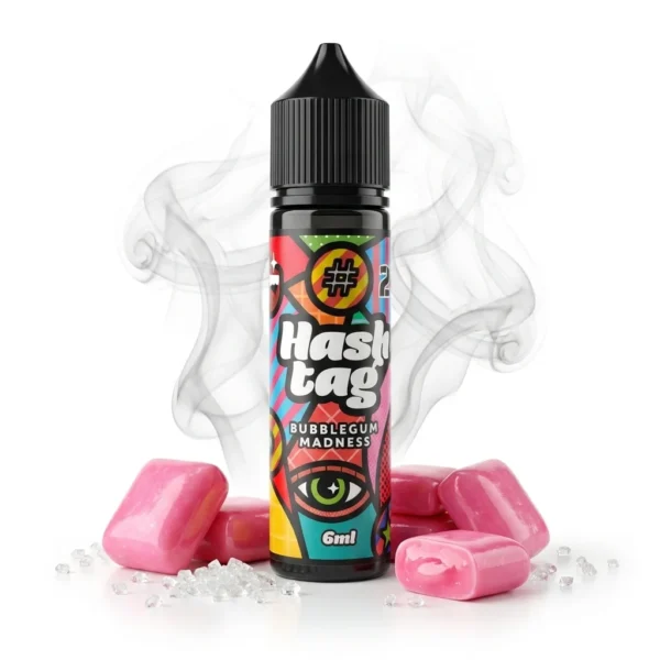 Hashtag #20 Bubblegum Madness Flavor Shot 6mL/60mL
