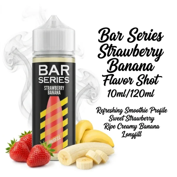 Bar Series Strawberry Banana Flavor Shot 10ml/120ml