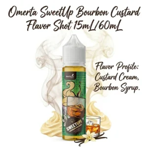 Omerta SweetUp Bourbon Custard Flavor Shot 15mL/60mL