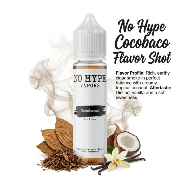 No Hype Cocobaco Flavor Shot 20mL/60mL
