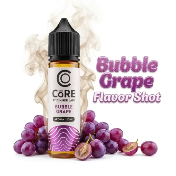 Dinner Lady Core Bubble Grape Flavor Shot 20mL/60mL