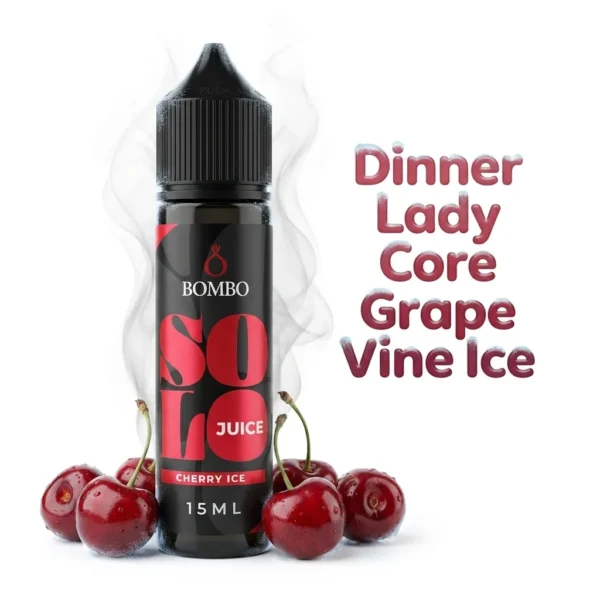 Bombo Solo Cherry Ice Flavor Shot 15mL/60mL