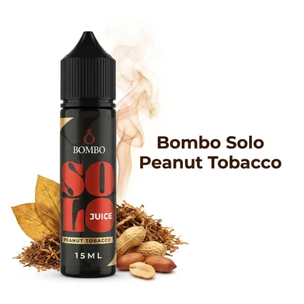 Bombo Solo Peanut Tobacco Flavor Shot 15mL/60mL