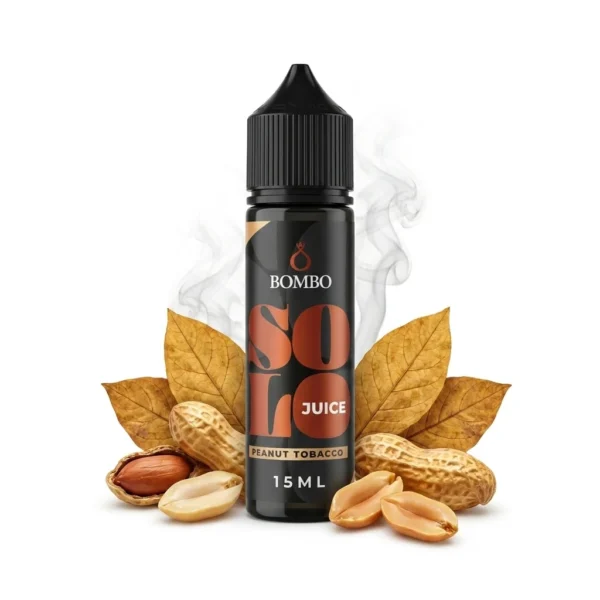 Bombo Solo Peanut Tobacco Flavor Shot 15mL/60mL