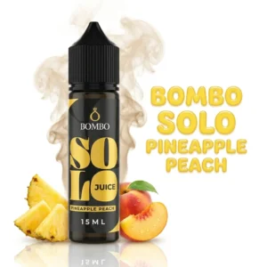 Bombo Solo Pineapple Peach Flavor Shot 15ml/60ml
