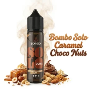 Bombo Solo Caramel Choco Nuts Flavor Shot 15ml/60ml