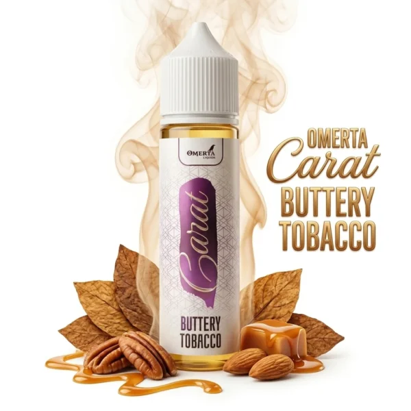 Omerta Carat Buttery Tobacco Flavor Shot 10mL/60mL