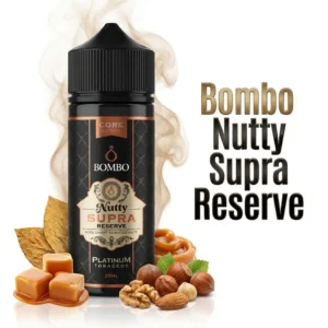 Bombo Platinum Tobaccos Nutty Supra Reserve Core Edition Flavor Shot 20mL/120mL