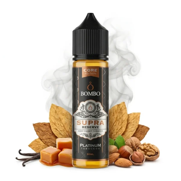 Bombo Platinum Tobaccos Supra Reserve Core Edition Flavor Shot 10mL/60mL