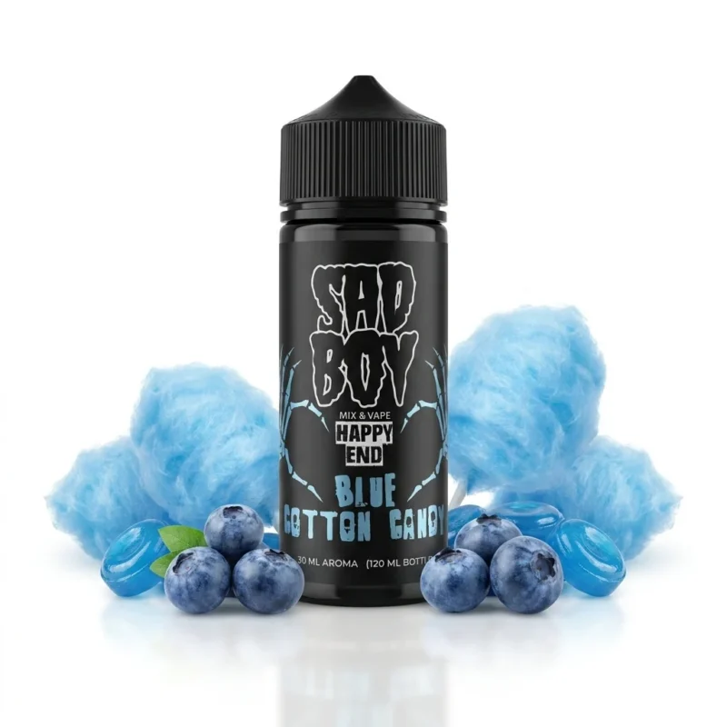 Sadboy Blue Cotton Candy Flavor Shot 30mL/120mL