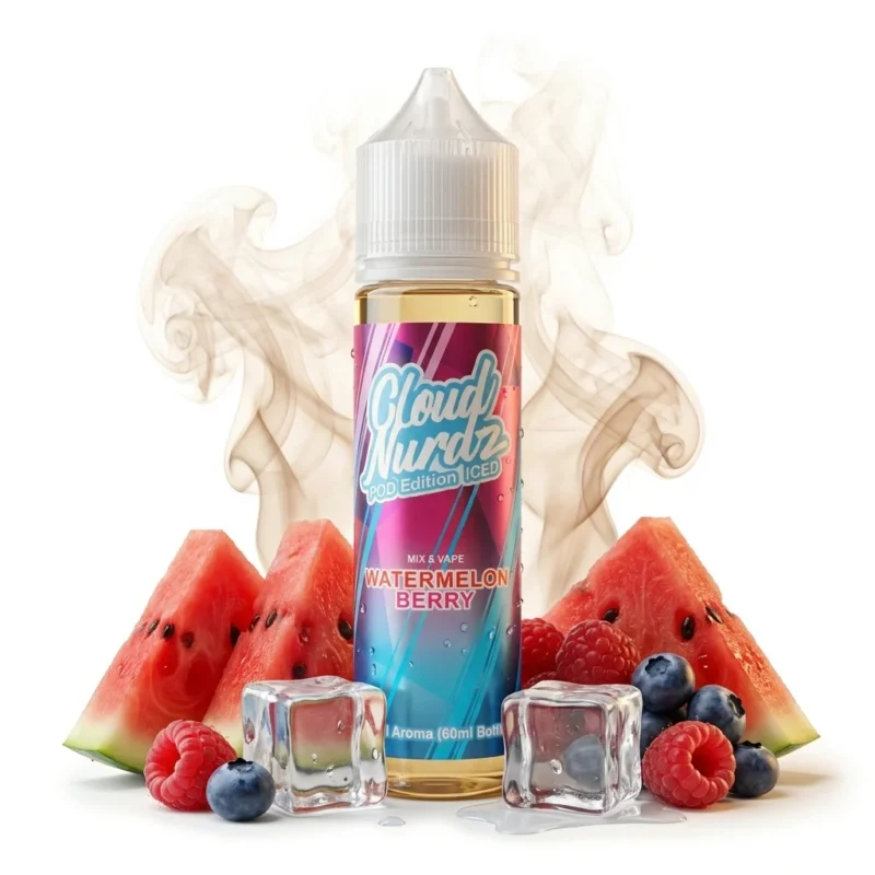Cloud Nurdz Watermelon Berry Flavor Shot 20mL/60mL