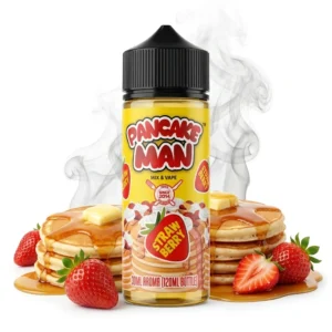Pancake Man Strawberry Flavor Shot 30mL/120mL