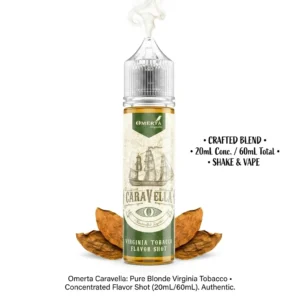 Omerta Caravella Virginia Tobacco Flavor Shot 20mL/60mL