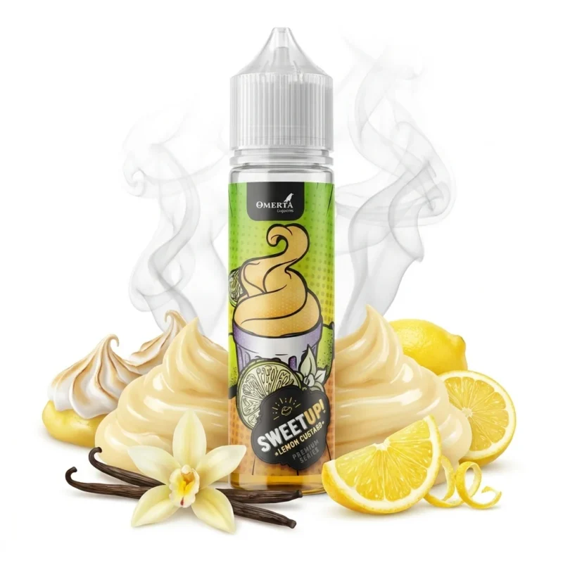 Omerta SweetUp Lemon Custard Flavor Shot 15mL/60mL