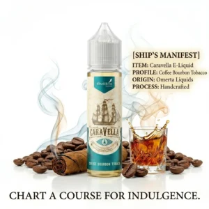 Omerta Caravella coffee bourbon tobacco Flavor shot 15mL/60mL