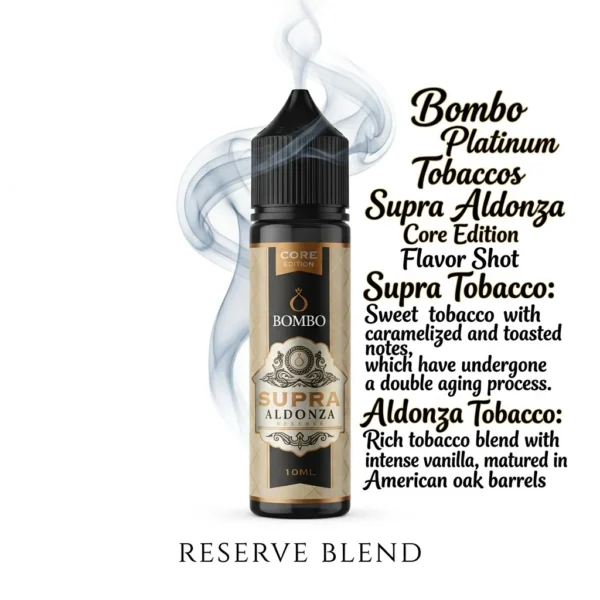 Bombo Platinum Tobaccos Supra Aldonza Core Edition Flavor Shot 60mL | 120mL