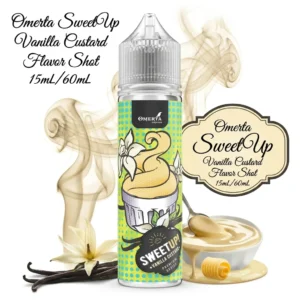 Omerta SweetUp Vanilla Custard Flavor Shot 15mL/60mL