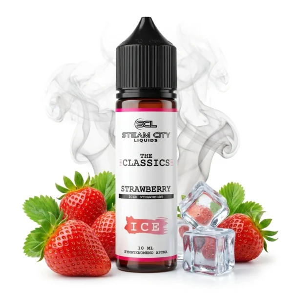 Steam City The Classics Strawberry Ice Flavor Shot 10mL/60mL