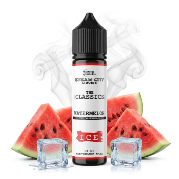 Steam City The Classics Watermelon Ice Flavor Shot 10mL/60mL