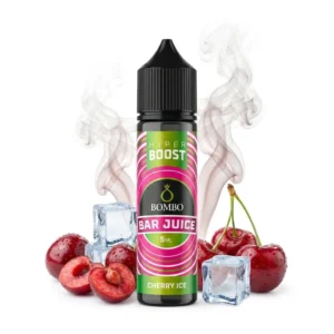 Bombo Bar Juice Hyper Boost Cherry Ice Flavor Shot 5mL/60mL