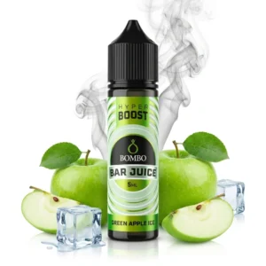 Bombo Bar Juice Hyper Boost Green Apple Ice Flavor Shot 5mL/60mL