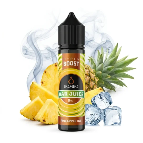 Bombo Bar Juice Hyper Boost Pineapple Ice Flavor Shot 5mL/60mL