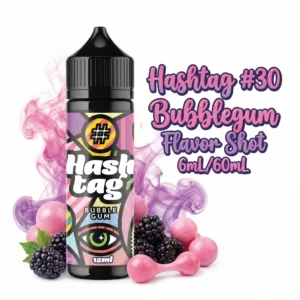 Hashtag #30 Bubblegum Flavor Shot 6mL/60mL