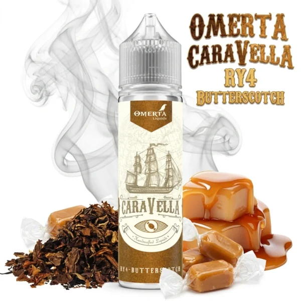 Omerta Caravella RY4 Butterscotch Flavor Shot 20mL/60mL