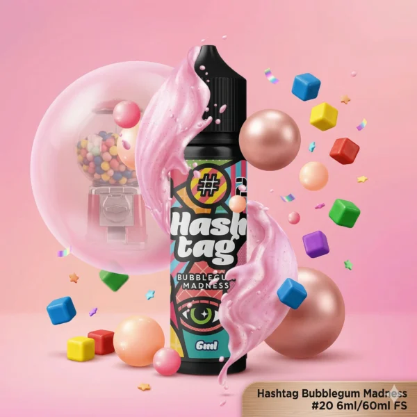 Hashtag Bubblegum Madness #20 6ml/60ml