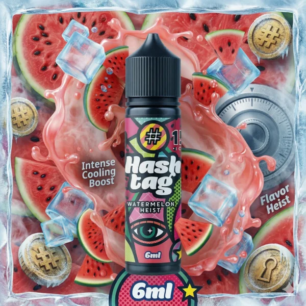 Hashtag Watermelon Heist Ice #15 6ml/60ml FS