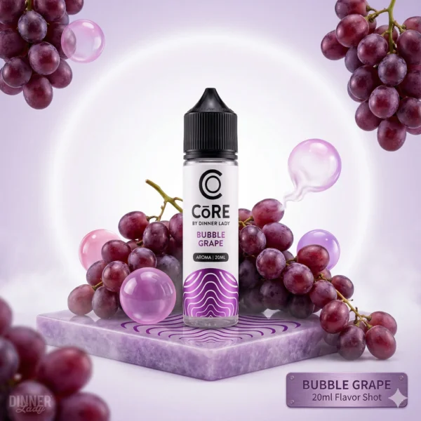 Dinner Lady Core Bubble Grape Flavour Shot 20/60ml