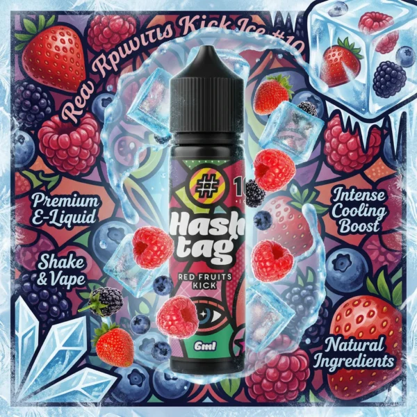 Hashtag Red Fruit Kick Ice #10 6ml/60ml FS