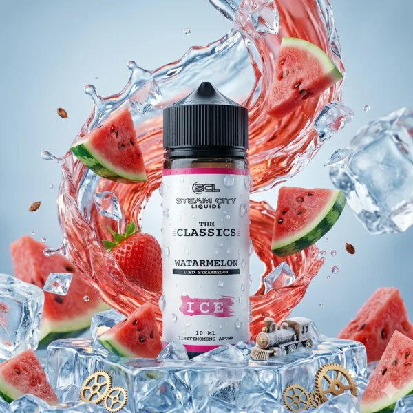 Steam City The Classics Watermelon Ice Flavour Shot 10/60ml