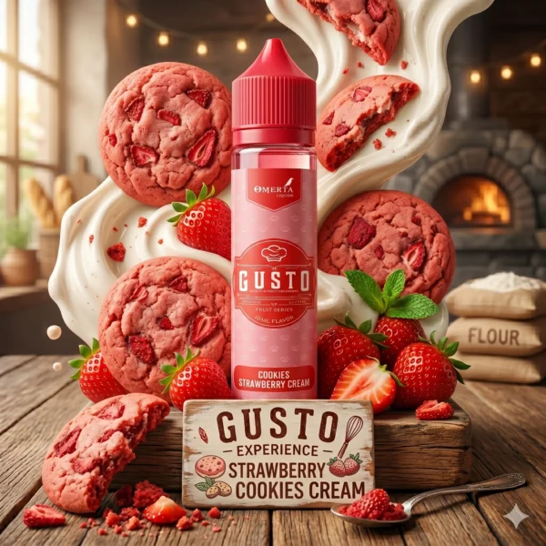 Gusto Cookies Strawberry Cream