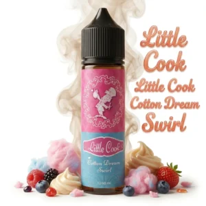 Little Cook Cotton Dream Swirl Flavor Shot 12mL/60mL