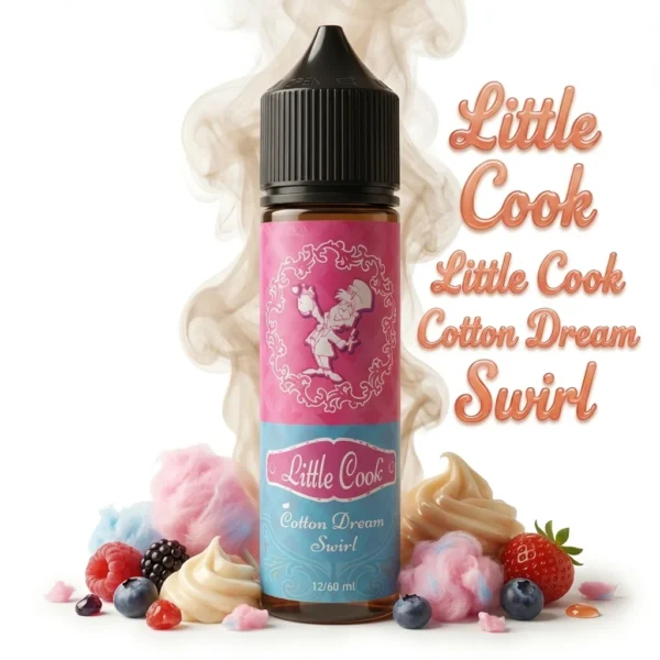 Little Cook Cotton Dream Swirl Flavor Shot 12mL/60mL