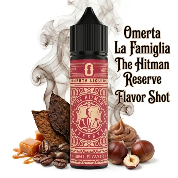 Omerta La Famiglia The Hitman Reserve Flavor Shot 10mL/60mL