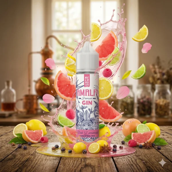 Amalfi gin pink lemonade 15/60mL
