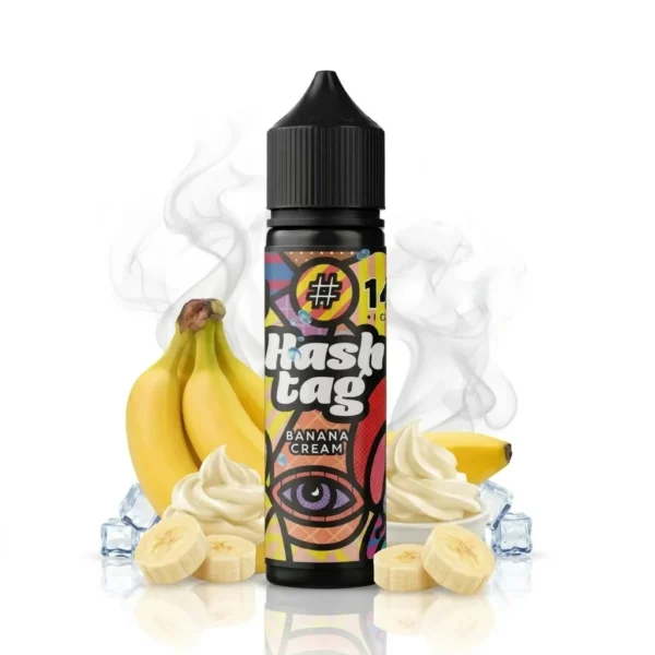 Hashtag #14 Banana Cream Ice Flavor Shot 6mL/60mL