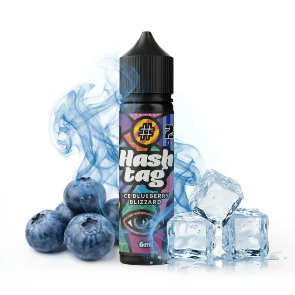 Hashtag #21 Ice Blue Blizzard Flavor Shot 6mL/60mL