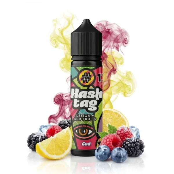 Hashtag #13 Lemon Red Fruits Ice Flavor Shot 6mL/60mL