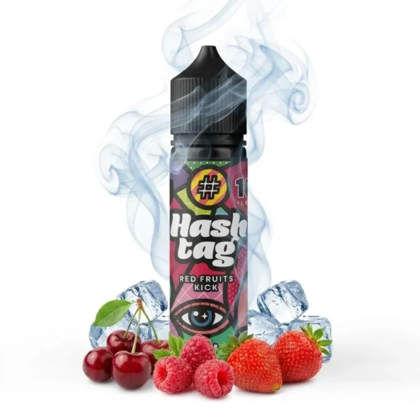 Hashtag #10 Red Fruit Kick Ice Flavor Shot 6mL/60mL